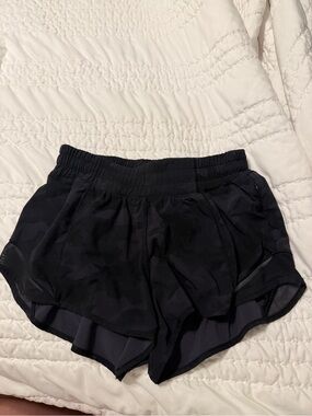 lululemon athletica Black Women's Athletic Running Shorts